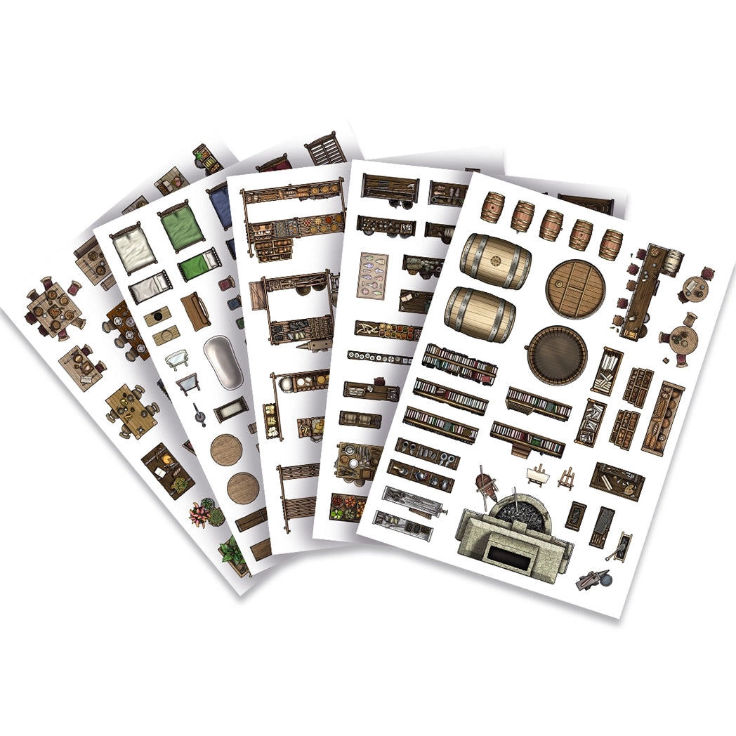 Into the Wilds Volume 3 Asset Stickers