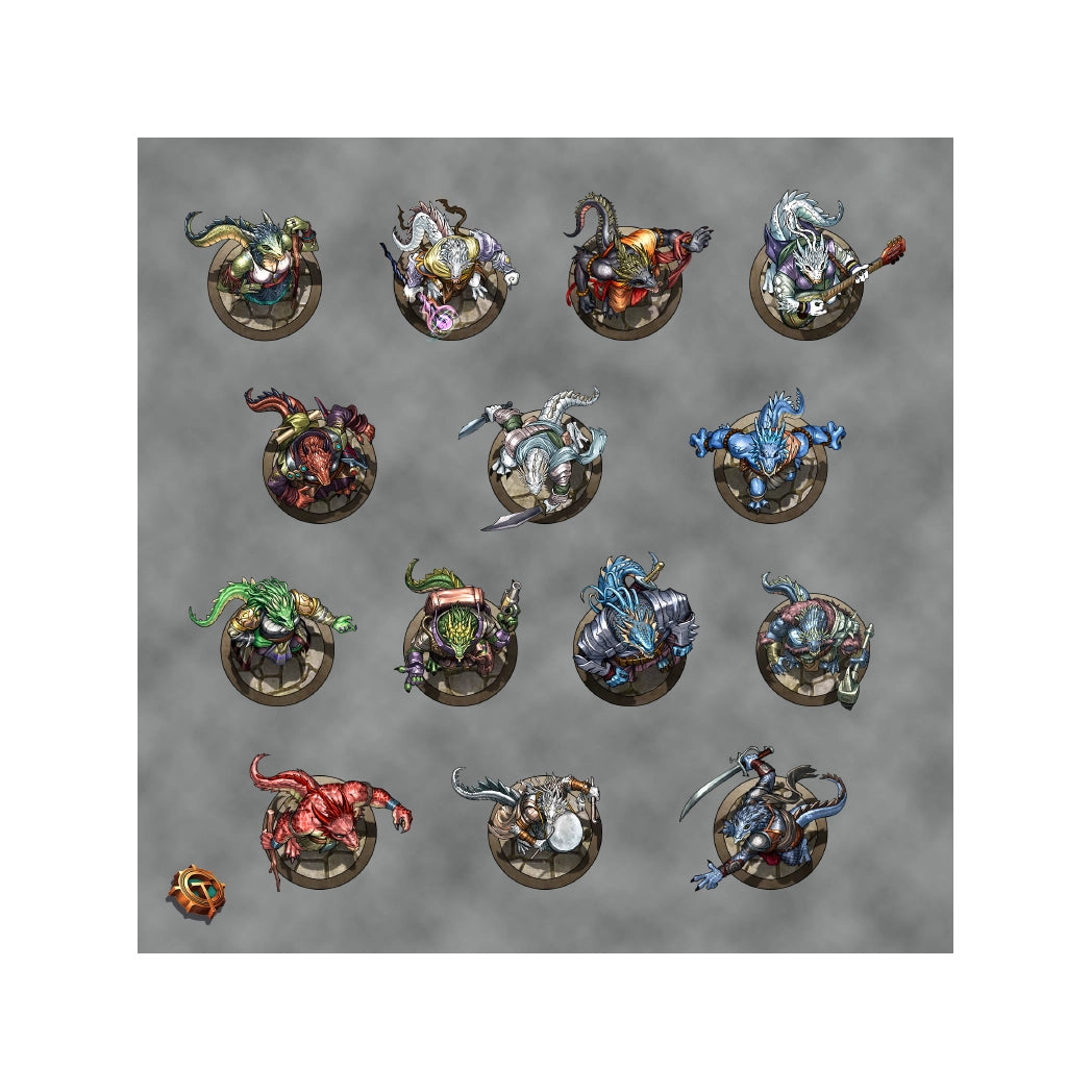 Into the Wilds Character Tokens 01