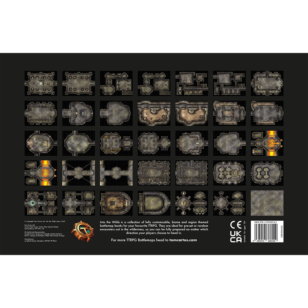 Dungeons & Crypts Battlemap Book