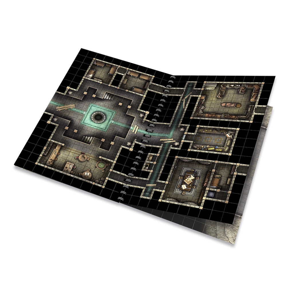 Dungeons & Crypts Battlemap Book