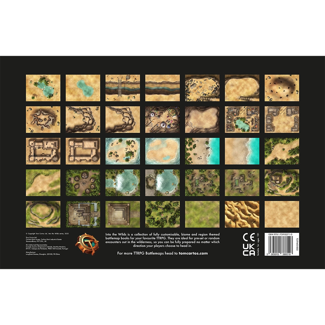 Deserts & Jungles Battlemap Book