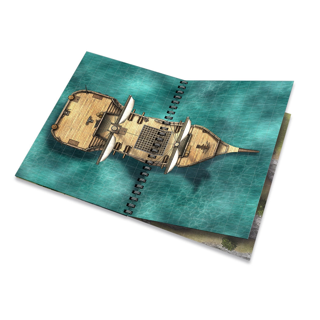 Deserts & Jungles Battlemap Book