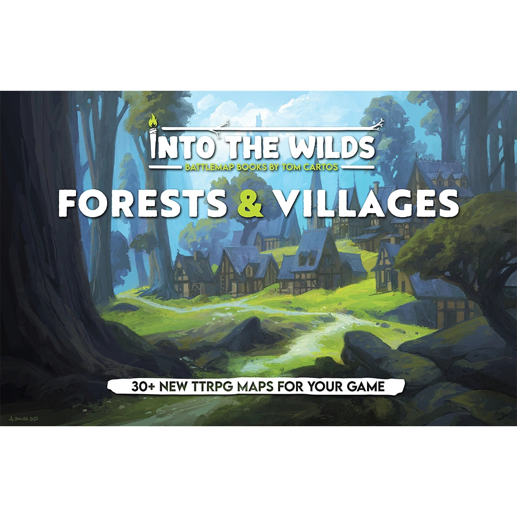 Forests & Villages Battlemap Book