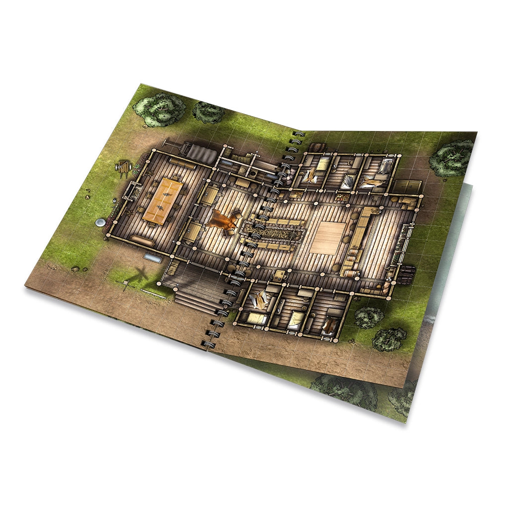 Forests & Villages Battlemap Book