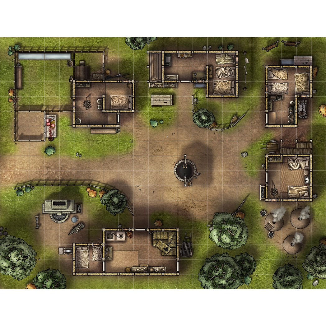 Forests & Villages Battlemap Book