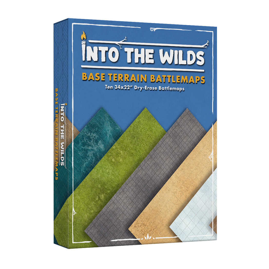 Into the Wilds Base Terrain XL Battlemaps