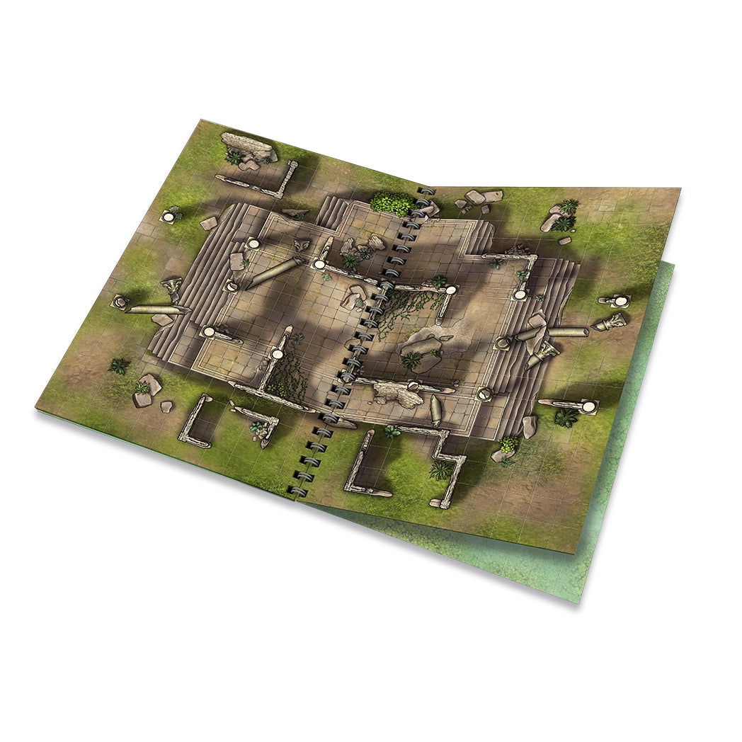 Swamps & Ruins Battlemap Book