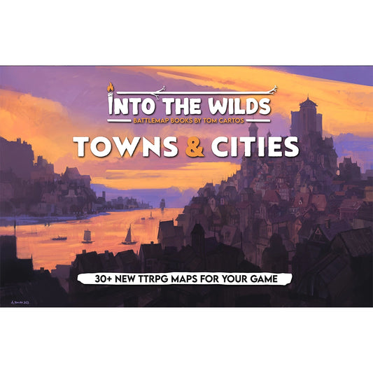 Towns & Cities Battlemap Book