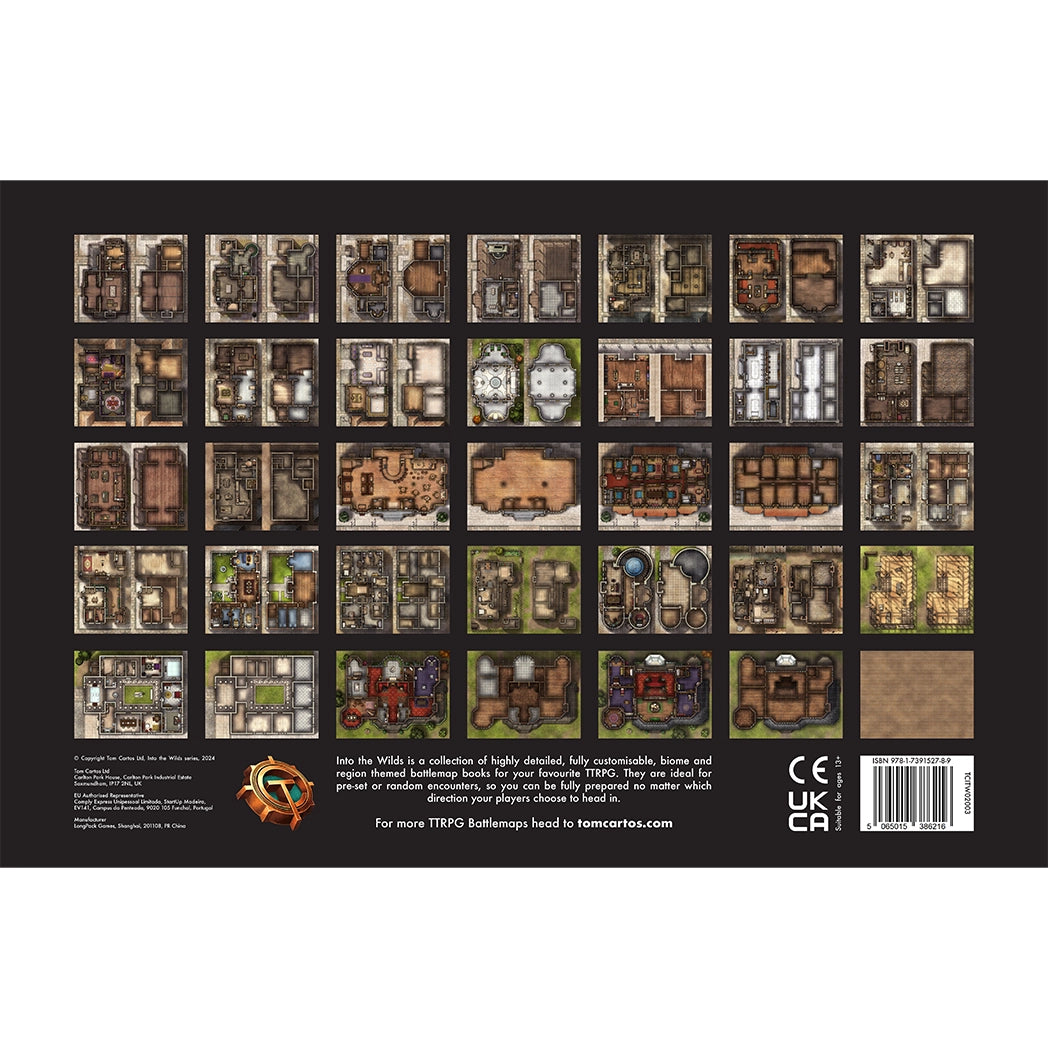 Traders & Dwellings Battlemap Book