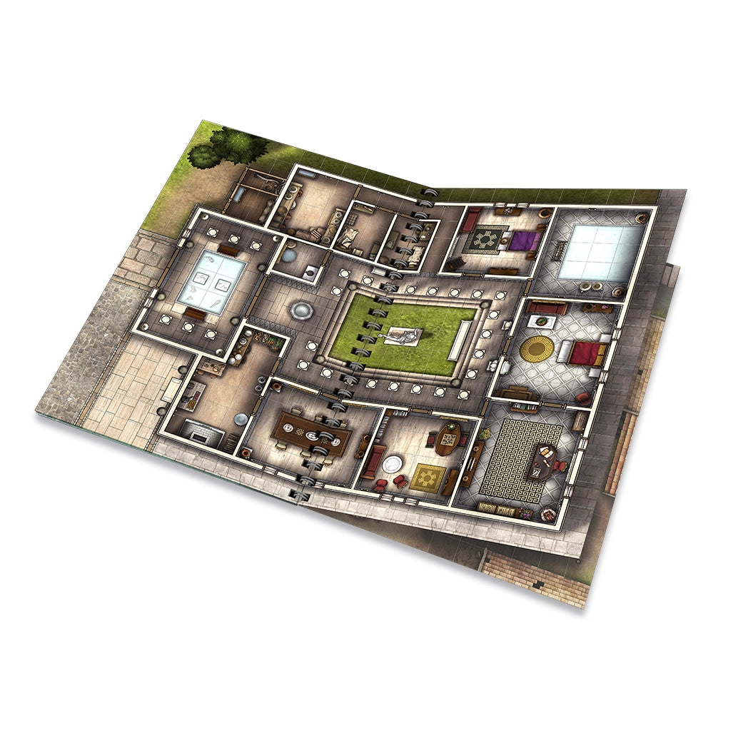 Traders & Dwellings Battlemap Book
