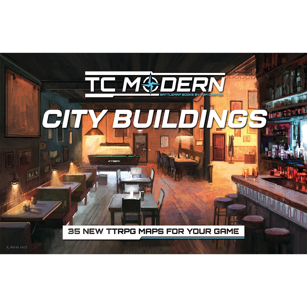 TC Modern City Buildings Battlemap Book