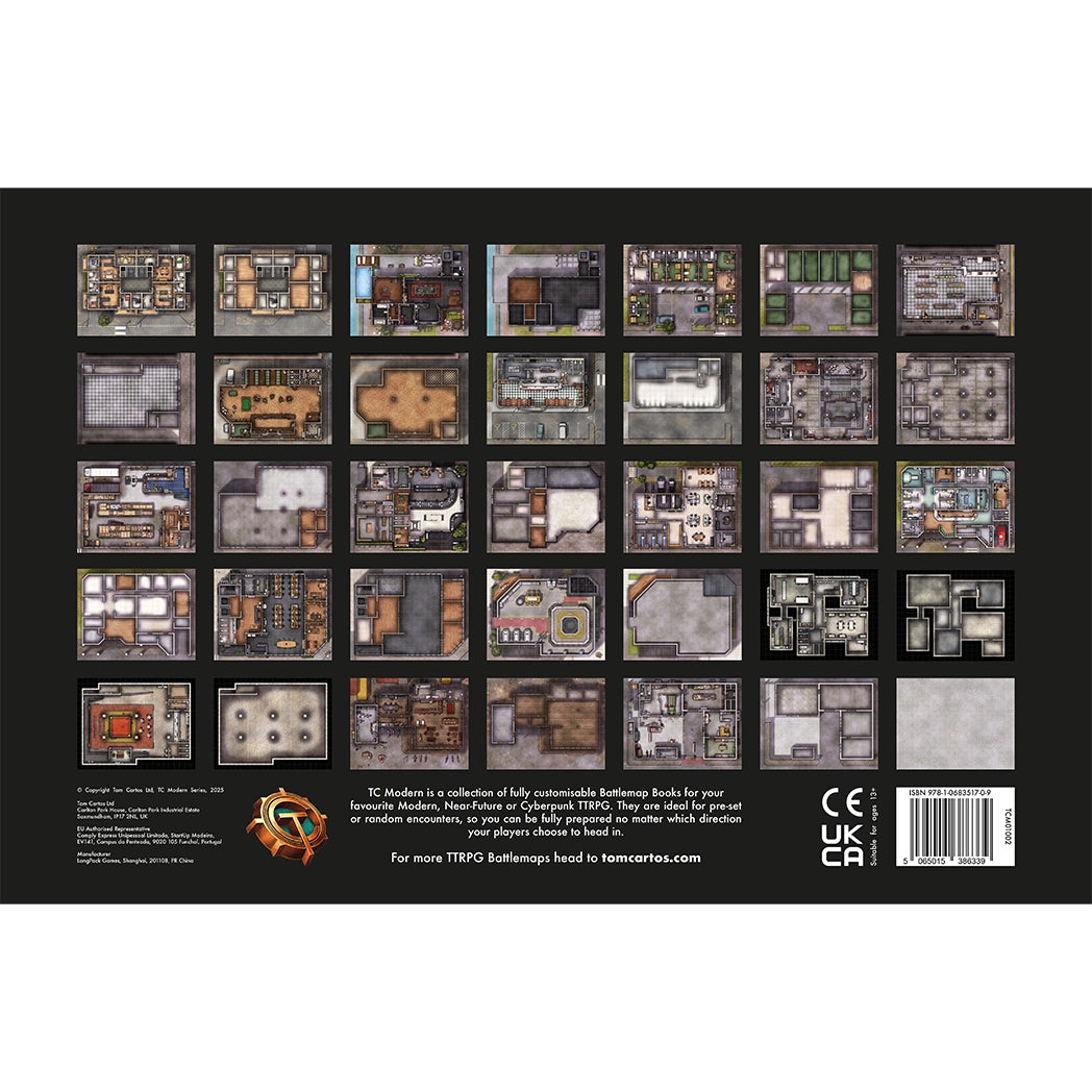 TC Modern City Buildings Battlemap Book