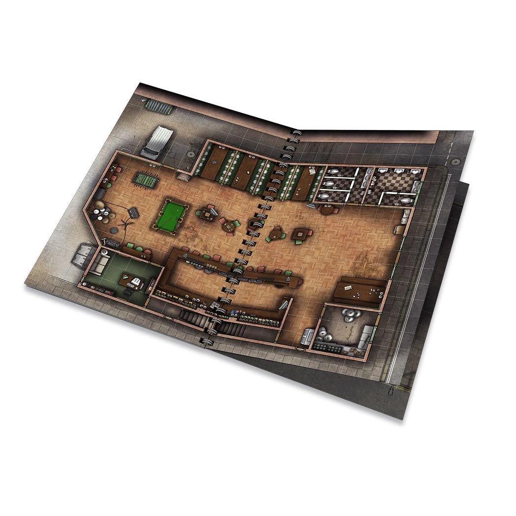 TC Modern City Buildings Battlemap Book