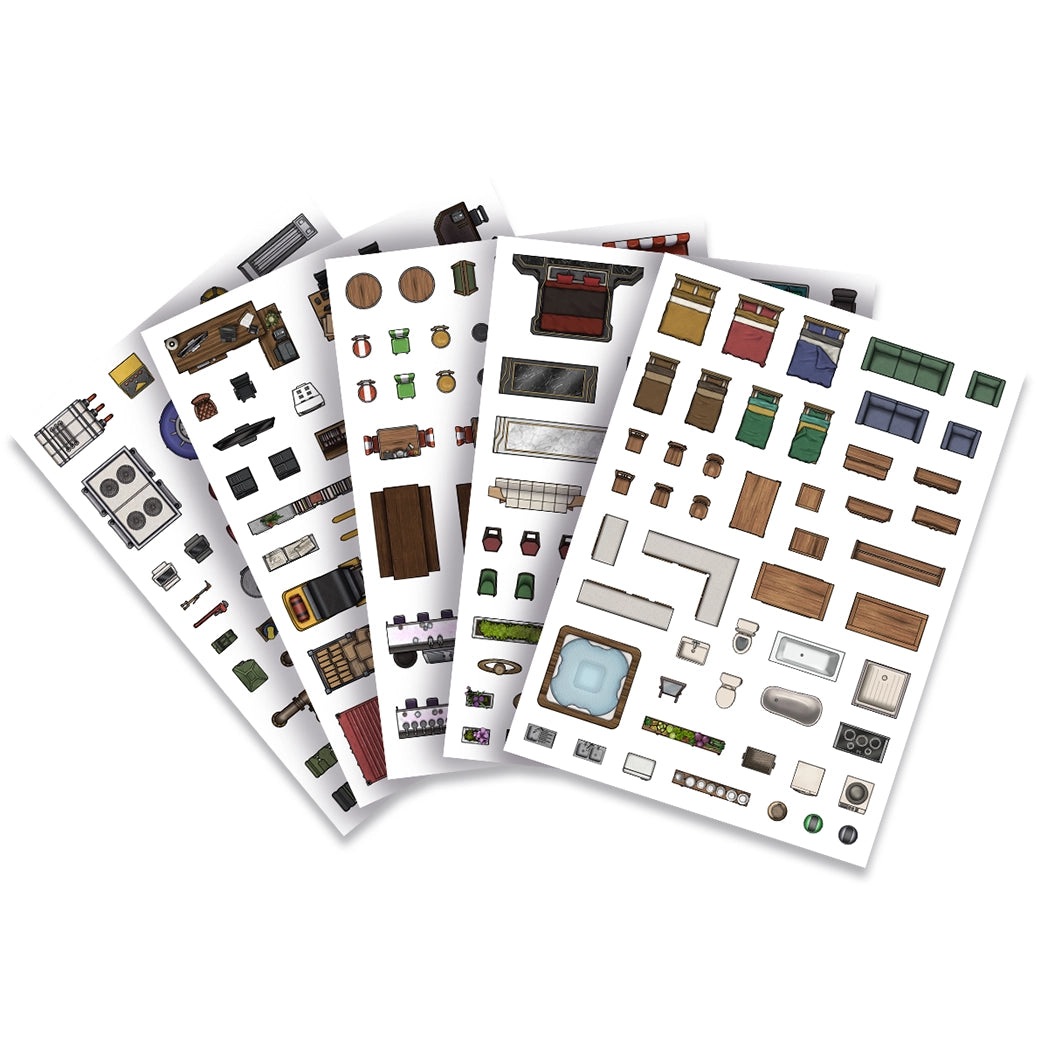 TC Modern City Buildings Battlemap Book