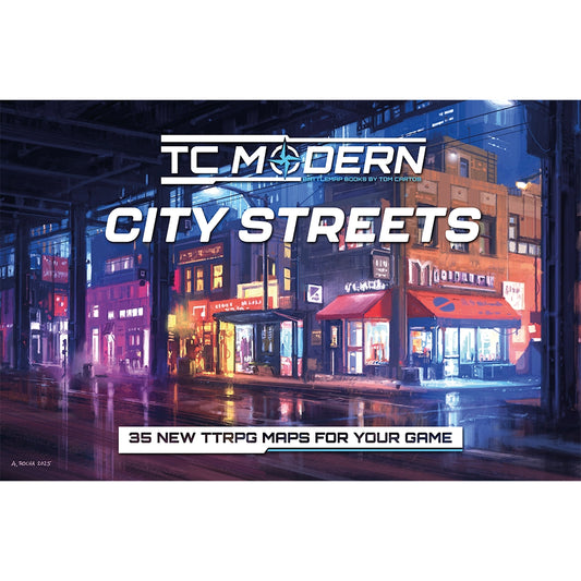 TC Modern City Streets Battlemap Book
