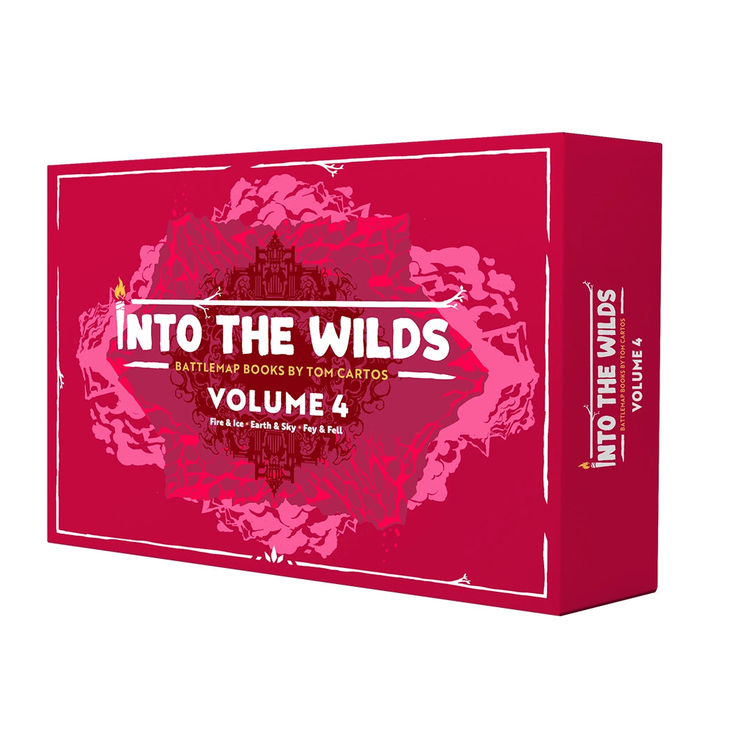 Into the Wilds Battlemap Books Volume 4 Deluxe Box Set