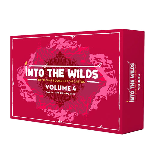Into the Wilds Battlemap Books Volume 4 Deluxe Box Set