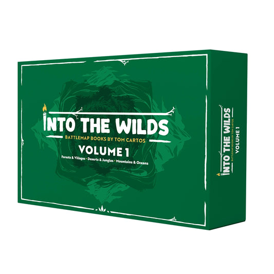 Into the Wilds Battlemap Books Volume 1 Deluxe Box Set