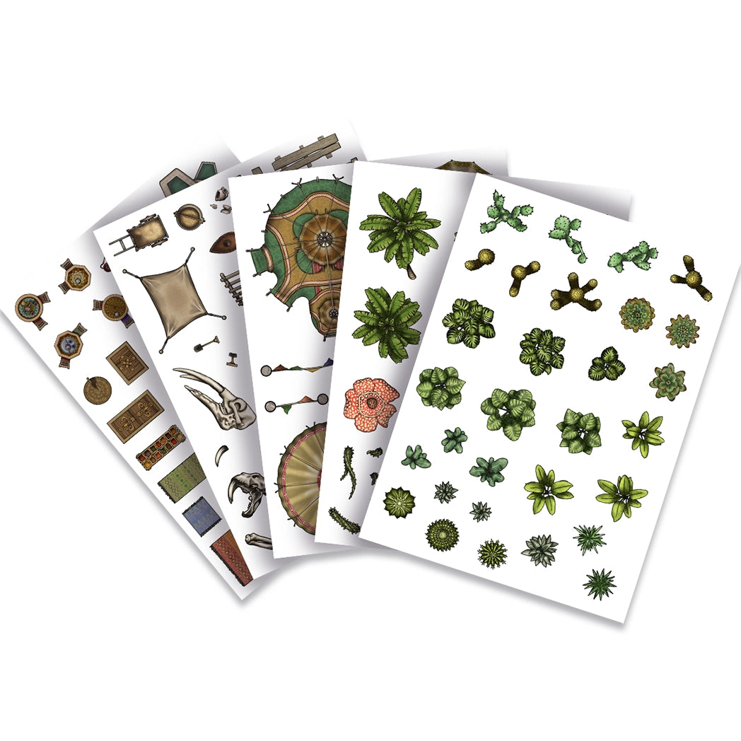 Into the Wilds Volume 1 Asset Stickers