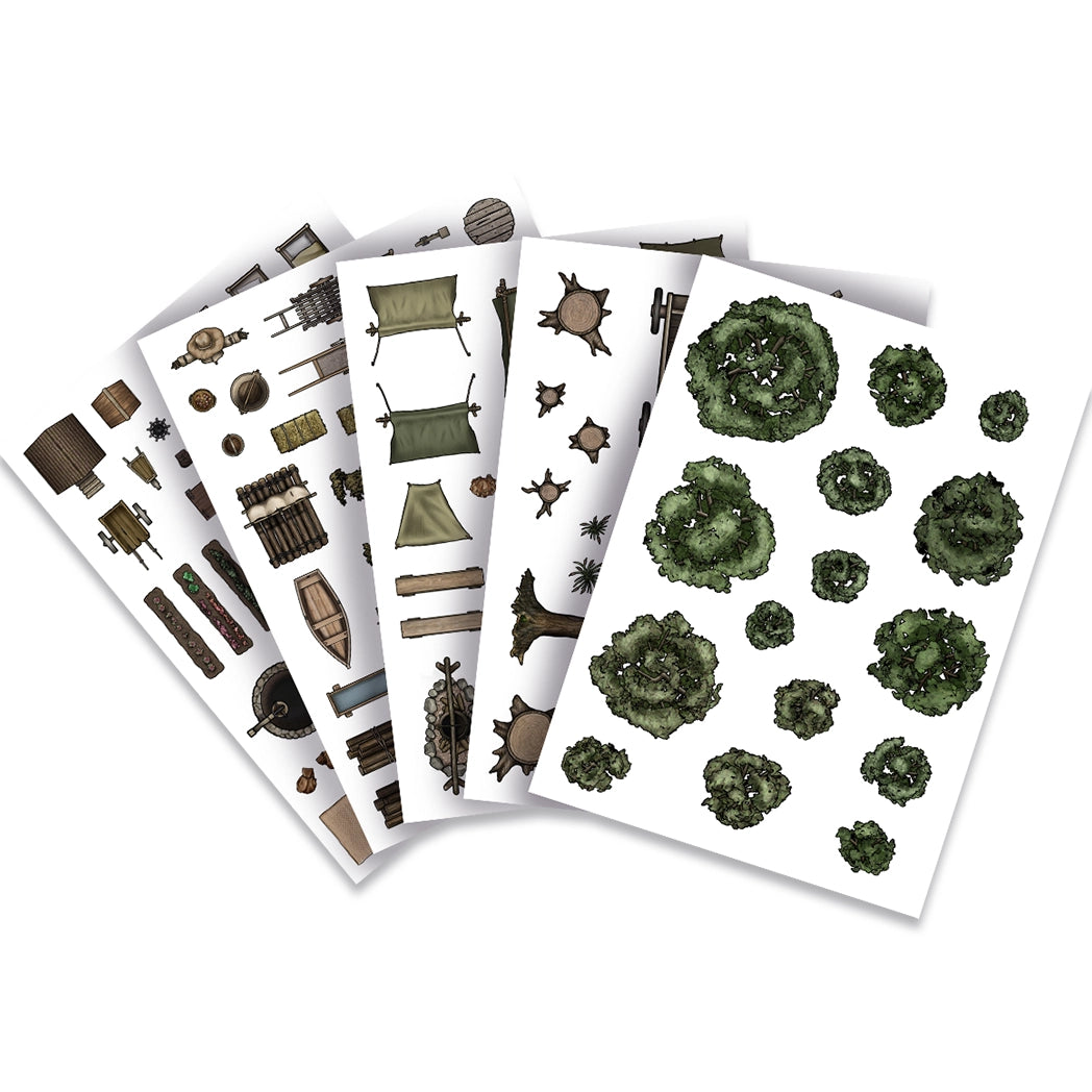 Into the Wilds Volume 1 Asset Stickers