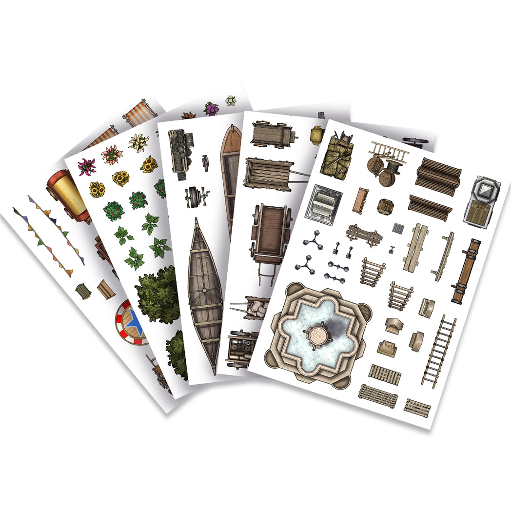 Into the Wilds Volume 3 Asset Stickers